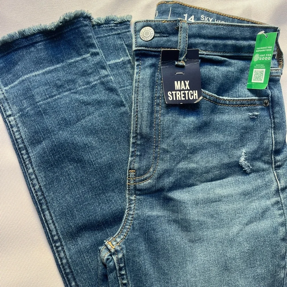 Max Stretch Blue Jeans - Picture 1 of 6